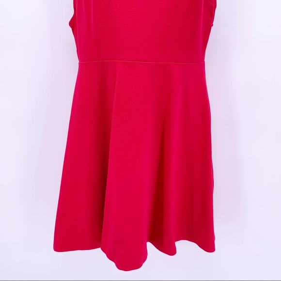 Cooperative Red Fit and Flare Mini Dress Size M - Picture 4 of 8